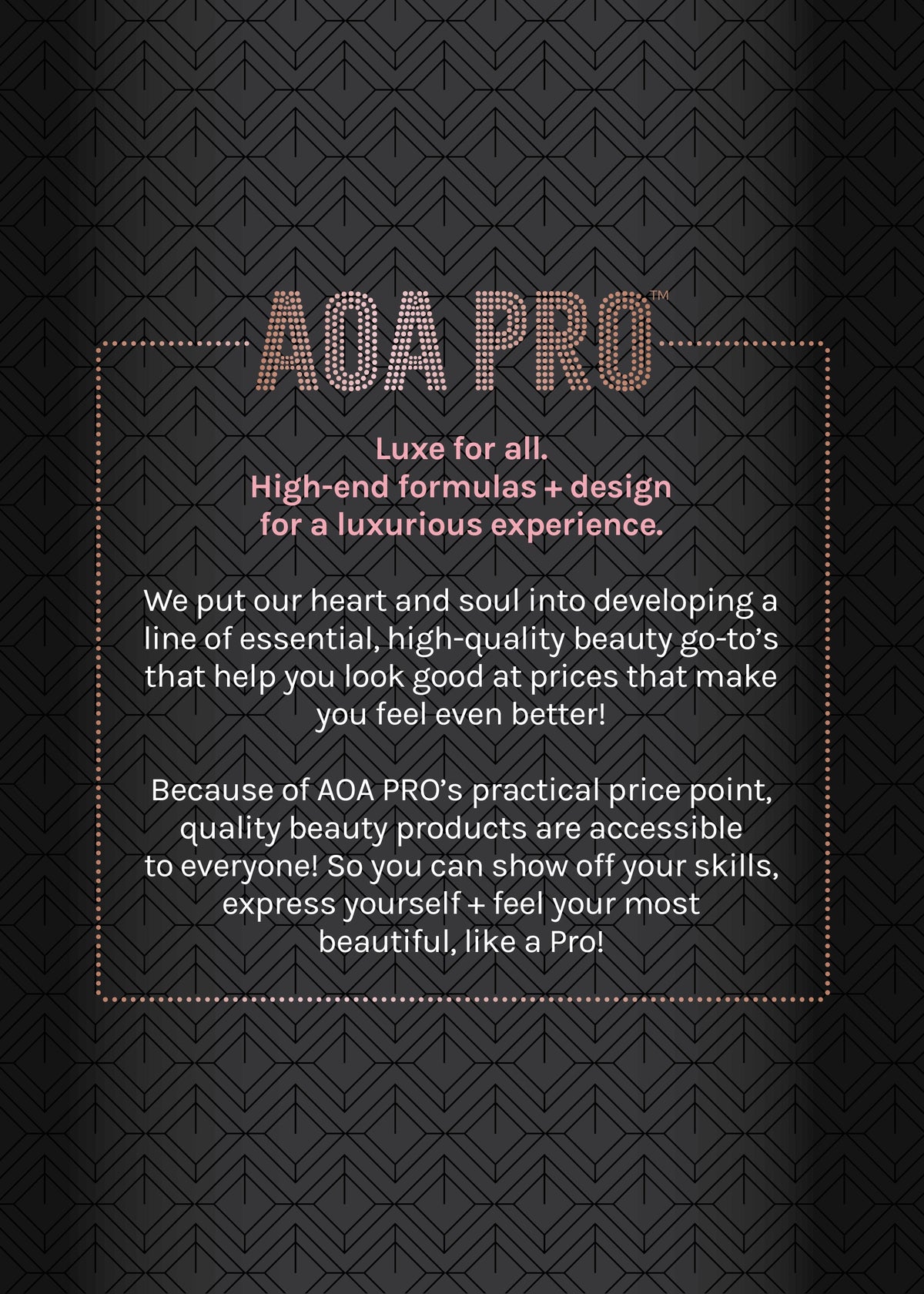 AOA Pro Double-Sided Compact Mirror – Glitter Bloom