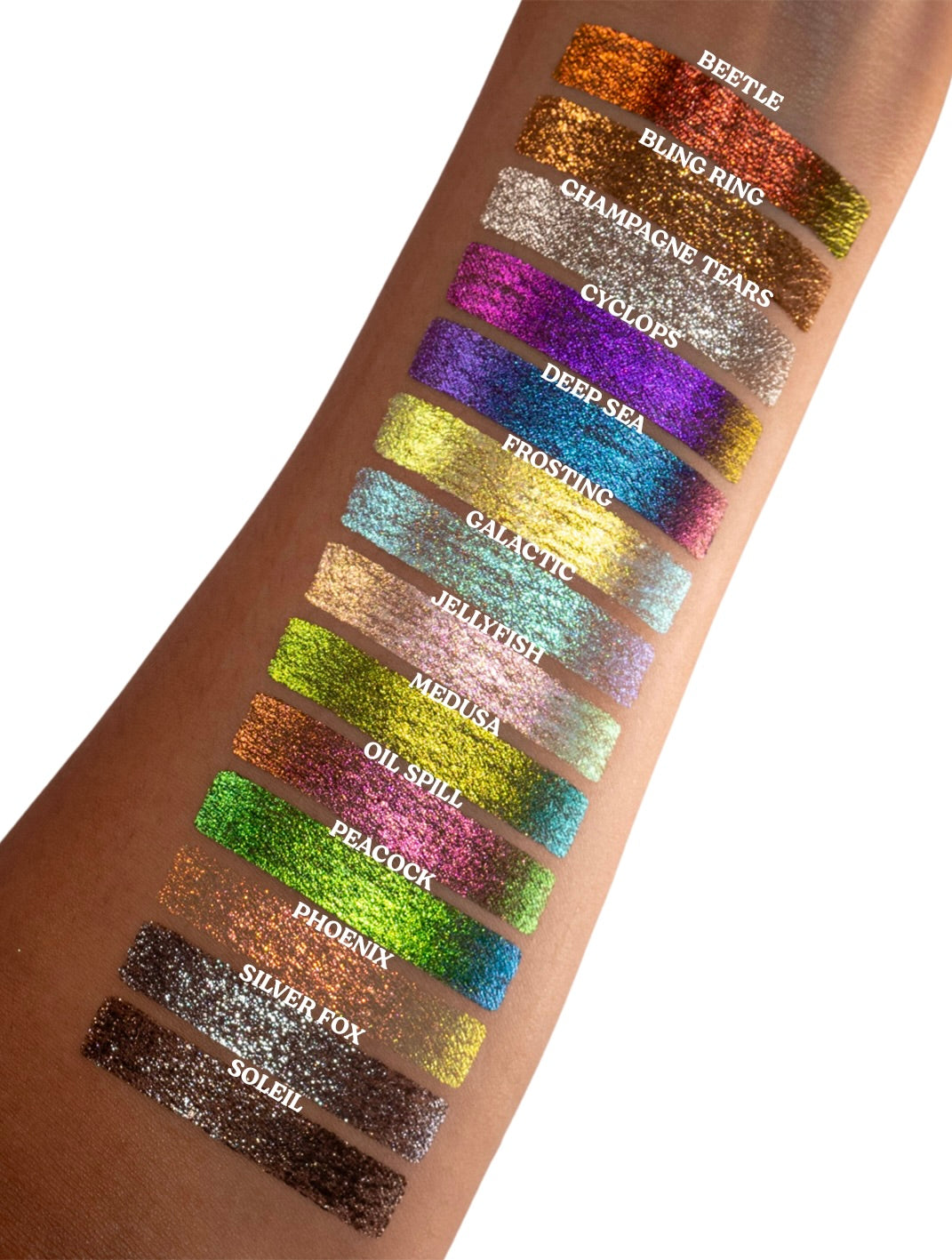 Champagne Tears Chroma Flik (Silver) - Liquid Liner - Glisten Cosmetics