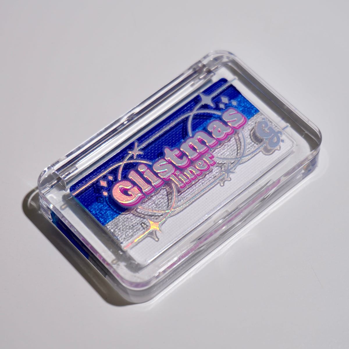 Glistmas Liner - Blue & Silver - Glisten Cosmetics