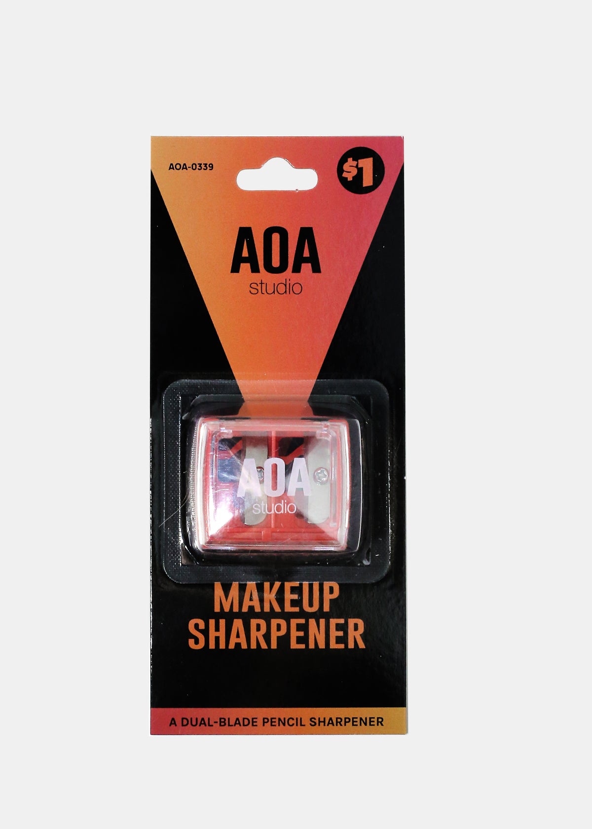 AOA Dual Makeup Pencil Sharpener