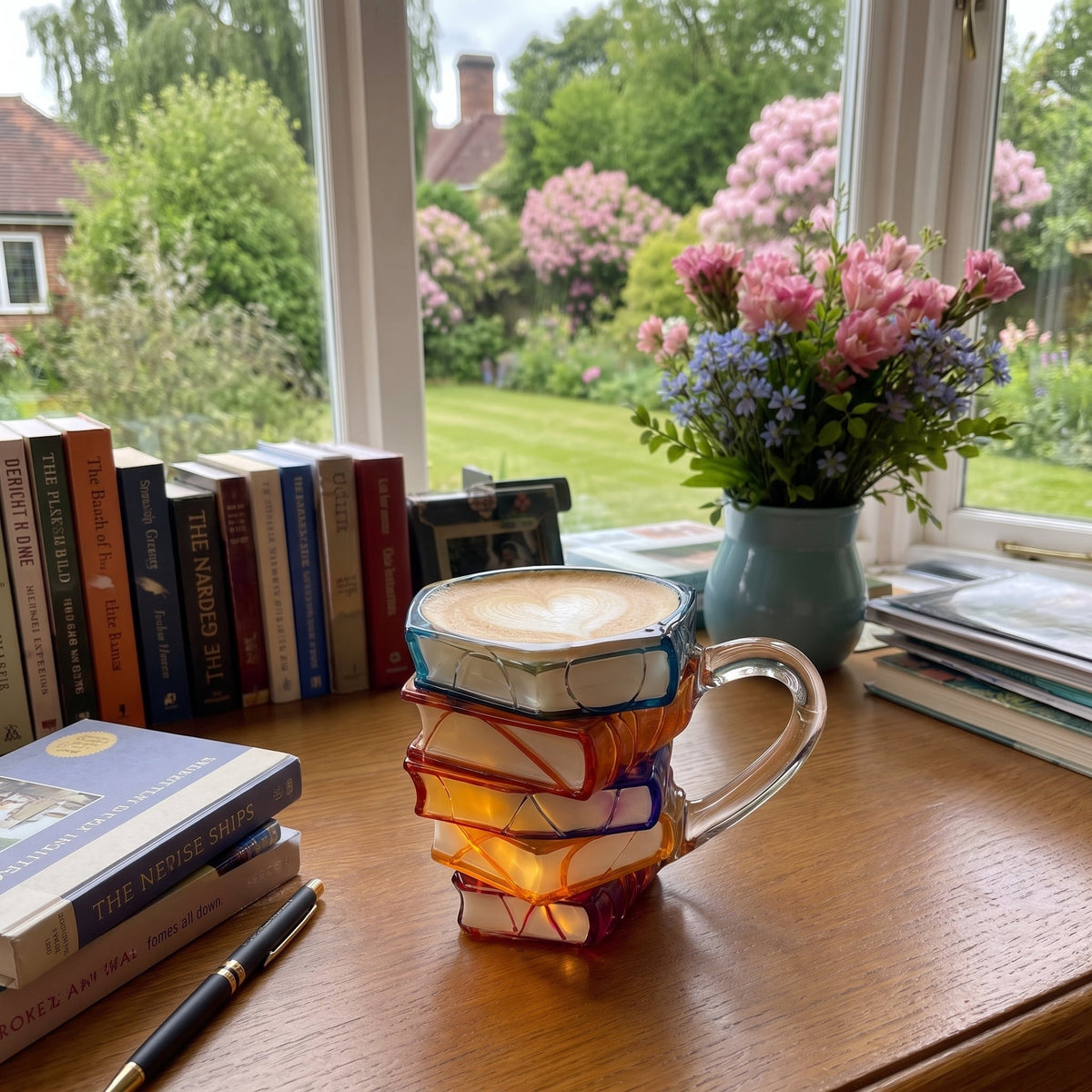 PAXMIO™ - The Stacked book design Mug