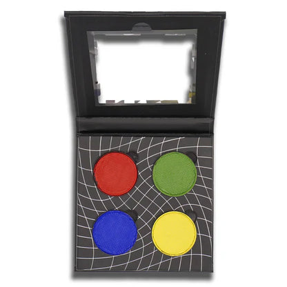 Glisten Cosmetics Primary 4 Pan Palette - Eyeliner