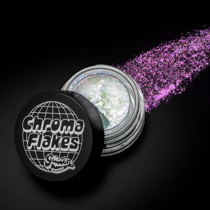 Glisten Cosmetics Snow Chroma Flakes - Duochrome Pigment