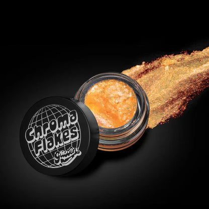 Glisten Cosmetics Flame Chroma Flakes - Duochrome Pigment