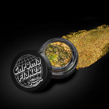 Glisten Cosmetics Gold Rush Chroma Flakes - Duochrome Pigment