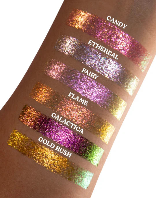 Glisten Cosmetics Gold Rush Chroma Flakes - Duochrome Pigment