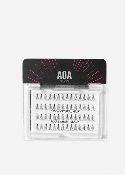 AOA Studio Eyelashes - Flare Short