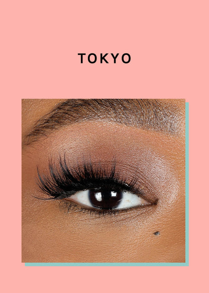 A+ Glam 3D Faux Mink Lashes - Tokyo