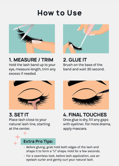 A+ Glam 3D Faux Mink Lashes - Tokyo