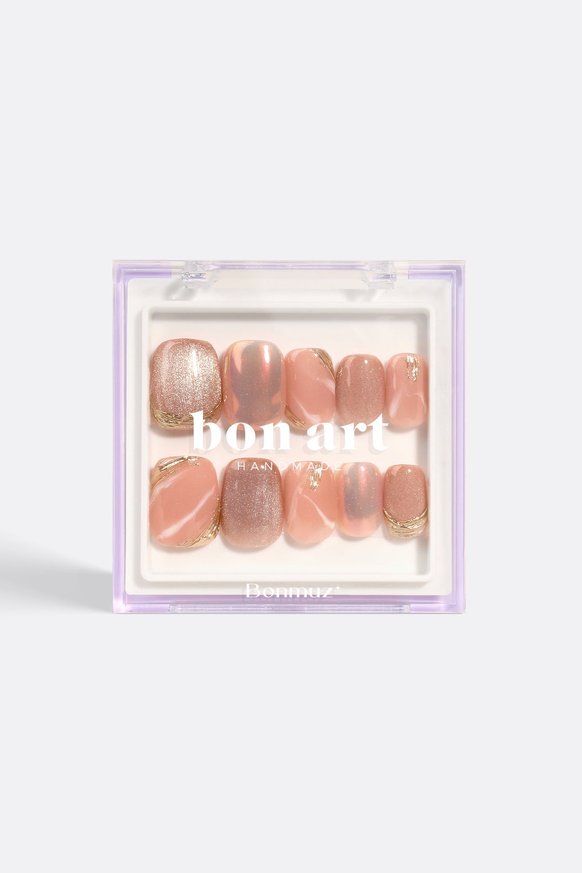 Bonmuz - Rose Gold Rush | Pro Handmade Gel Nails