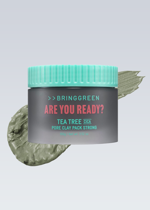BRINGGREEN Tea Tree Cica Pore Clay Pack Strong 100g