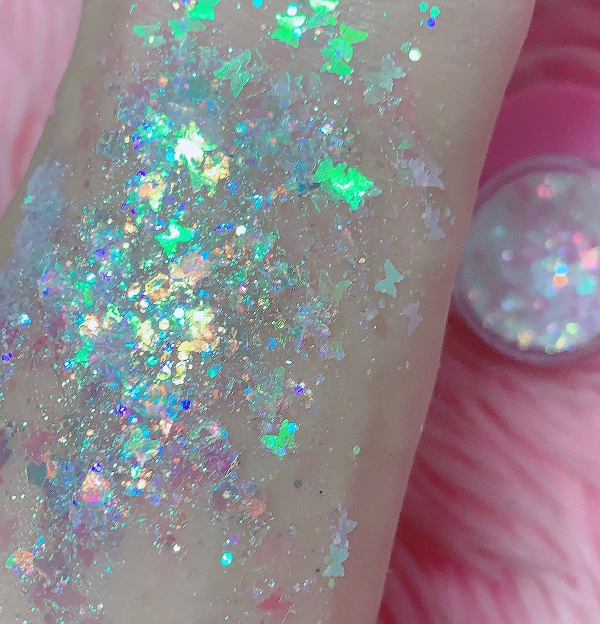Inked Doll Cosmetics - BUTTAFLY GLOW! Glitter Gel