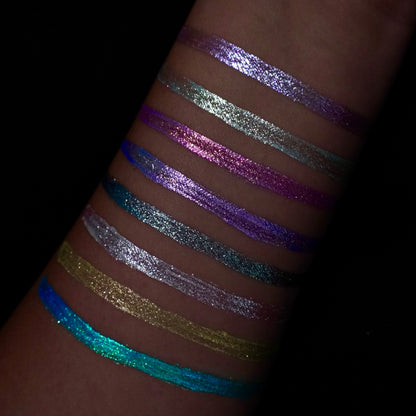 Spaceman Chroma Flik (Silver/Blue) - Liquid Liner - Glisten Cosmetics