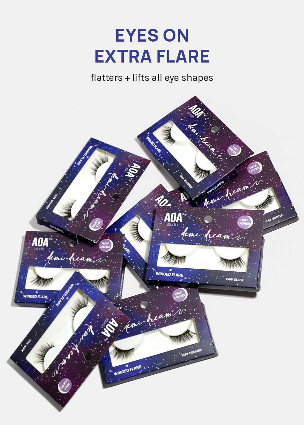 Demi-Dream Half Lashes – Wink