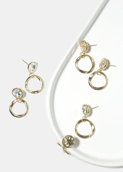 Circle Dangle Earrings