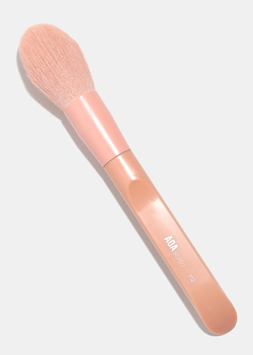 AOA Matte Rose Single Brush – F12 Large Powder Brush