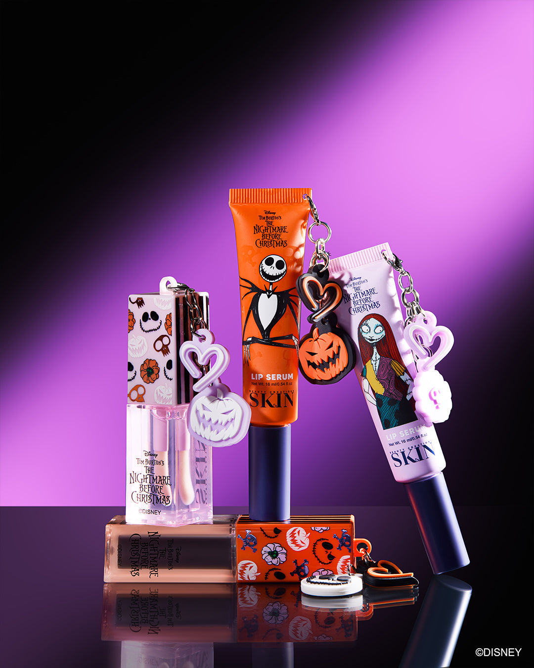 Disney Tim Burton's The Nightmare Before Christmas Lip Bundle