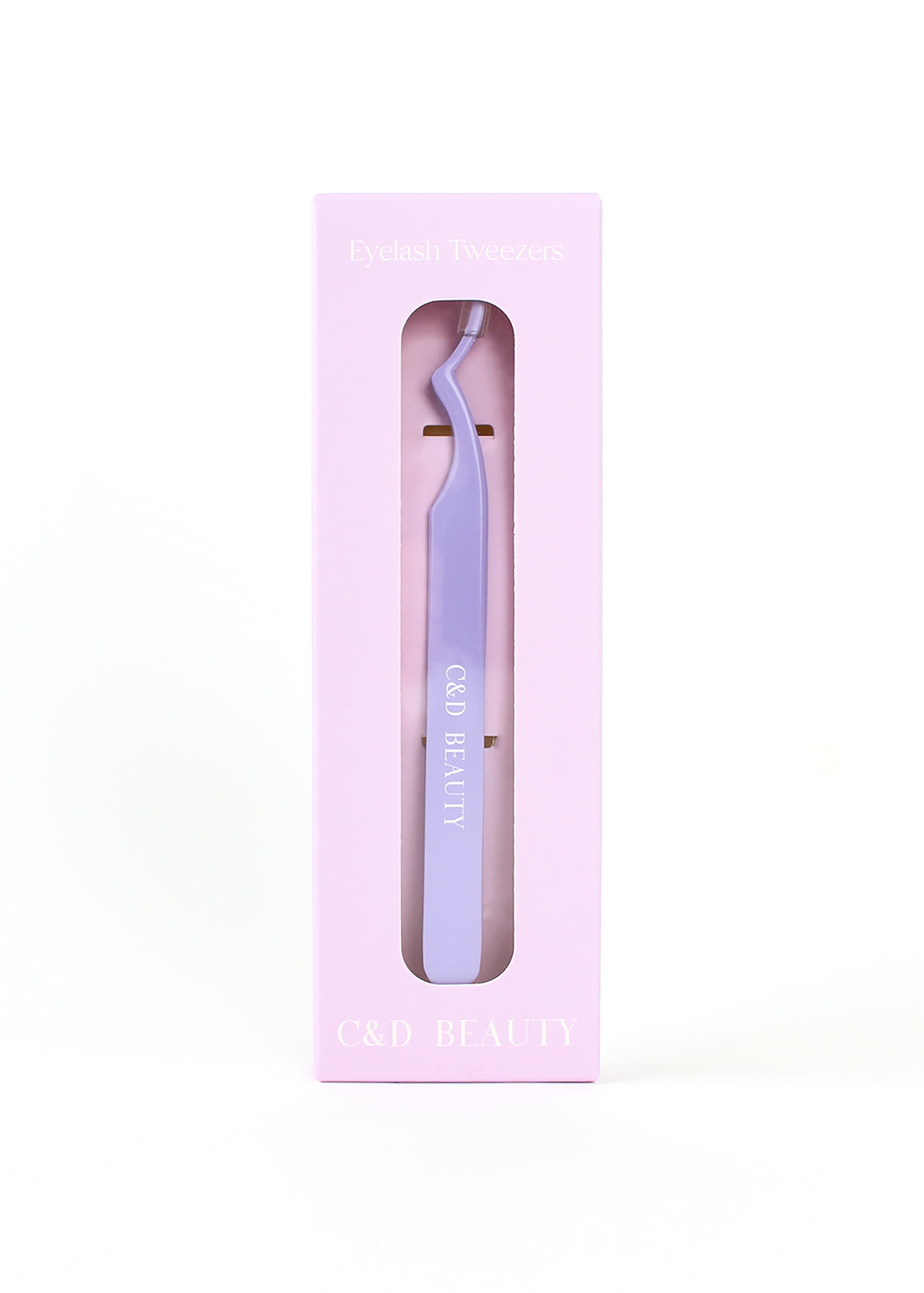 C & D Beauty - LuxeGlide Lash Tweezers