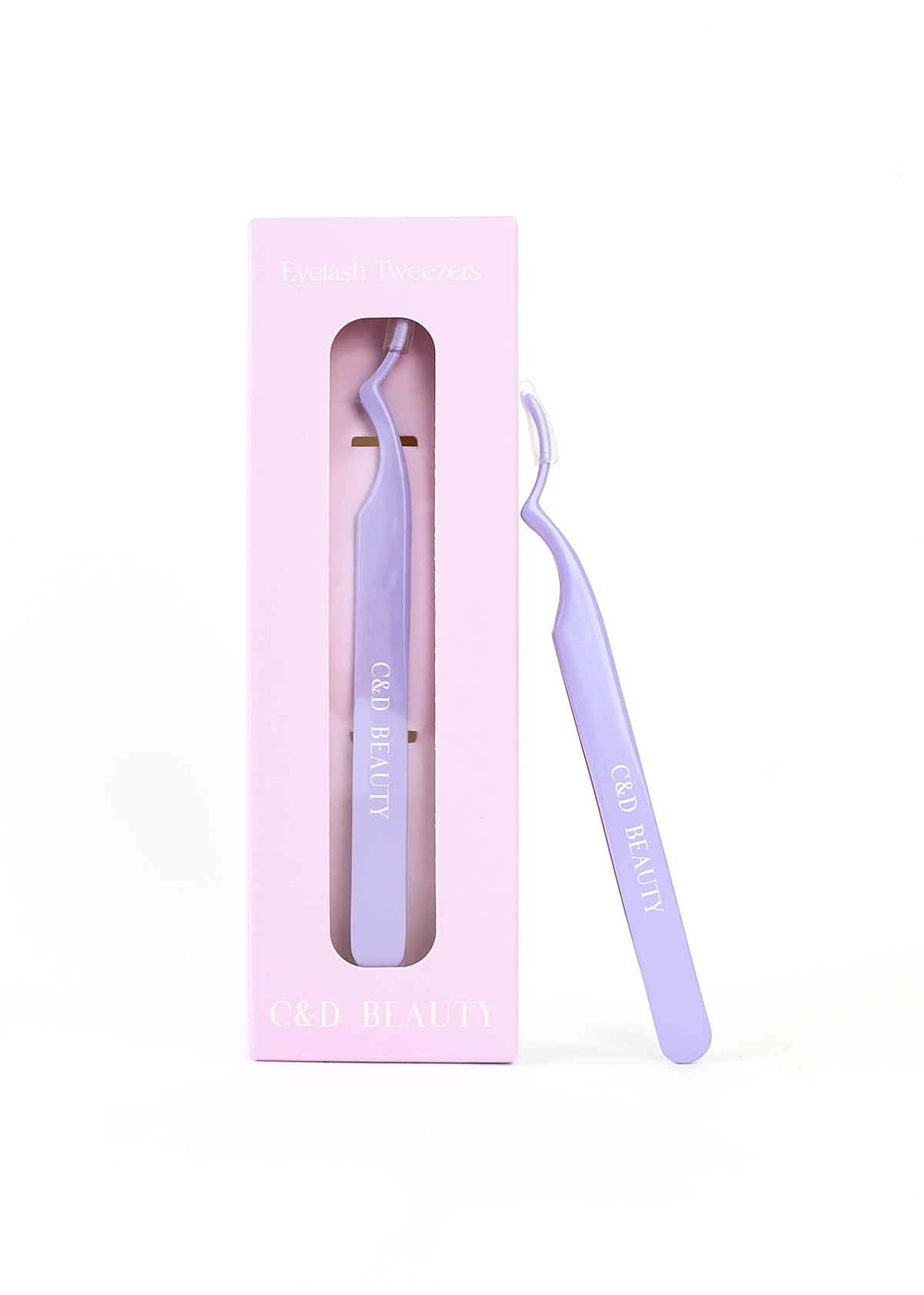C & D Beauty - LuxeGlide Lash Tweezers