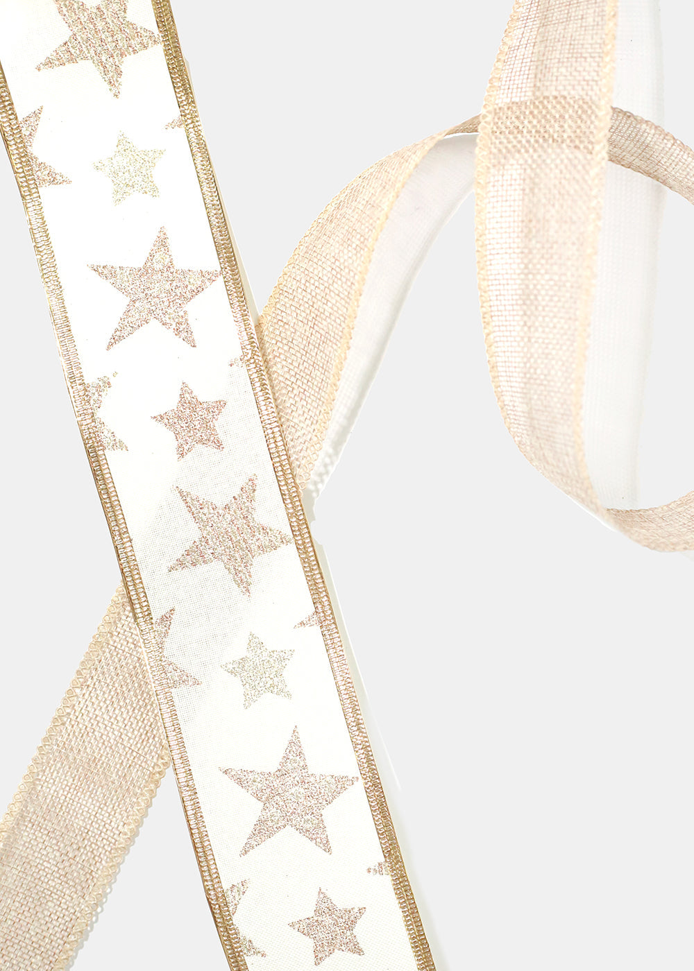 Glittery Gift Wrapping Ribbon