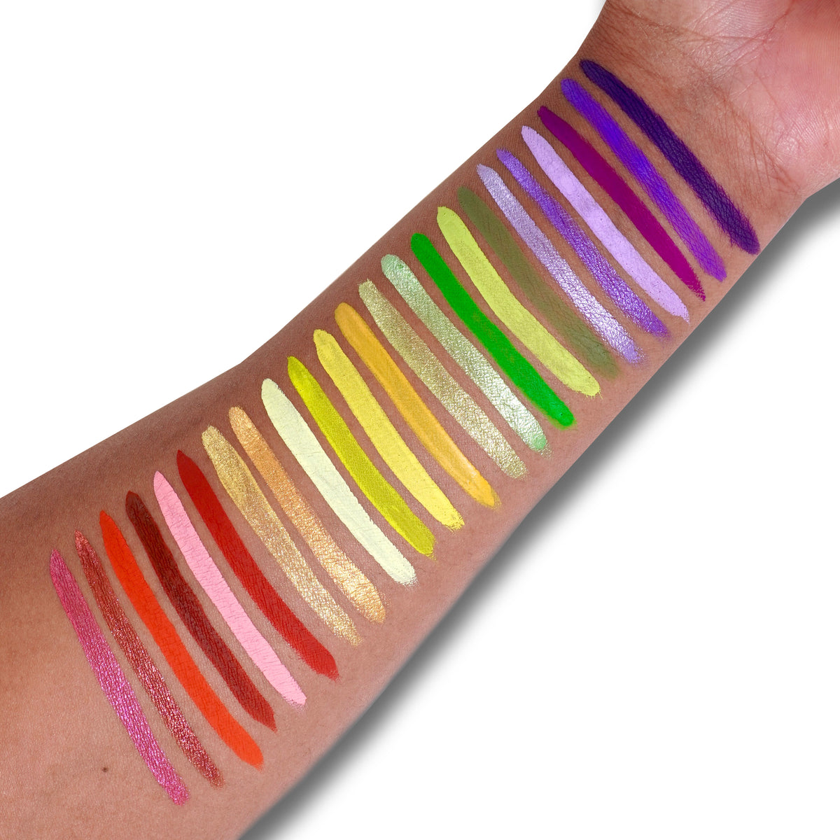Po Wet Liner Palette (Red/Pink) - Glisten Cosmetics X Teletubbies