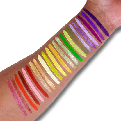 Po Wet Liner Palette (Red/Pink) - Glisten Cosmetics X Teletubbies