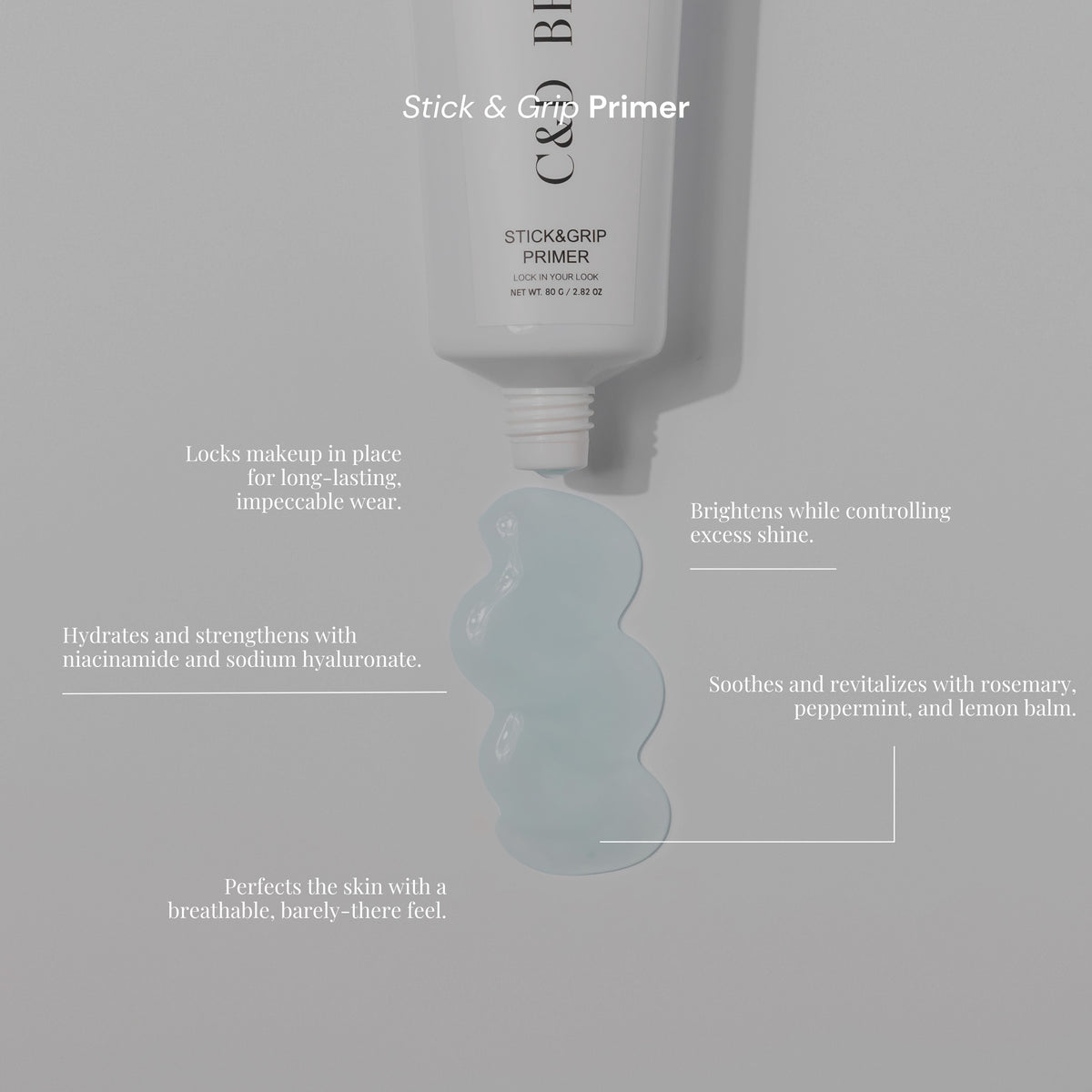C & D Beauty - Stick & Grip Face Primer