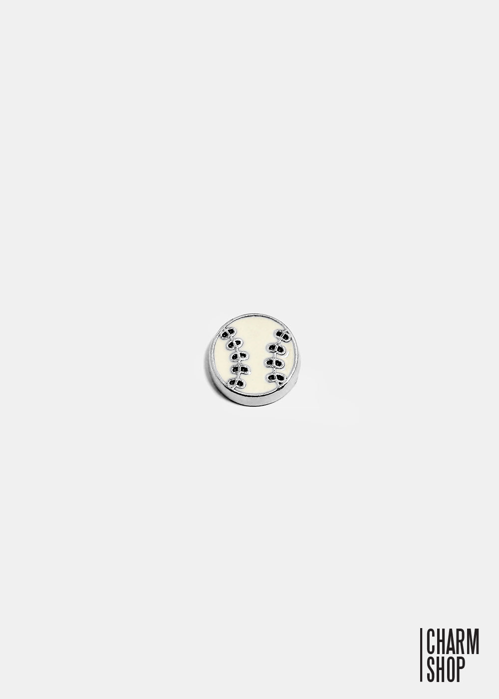 Baseball Locket Charm