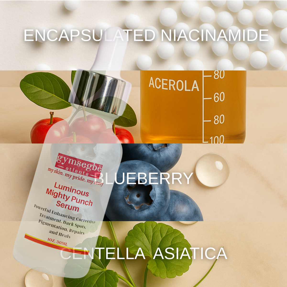 Gymsegbë - 60ml Luminous Mighty Punch Serum
