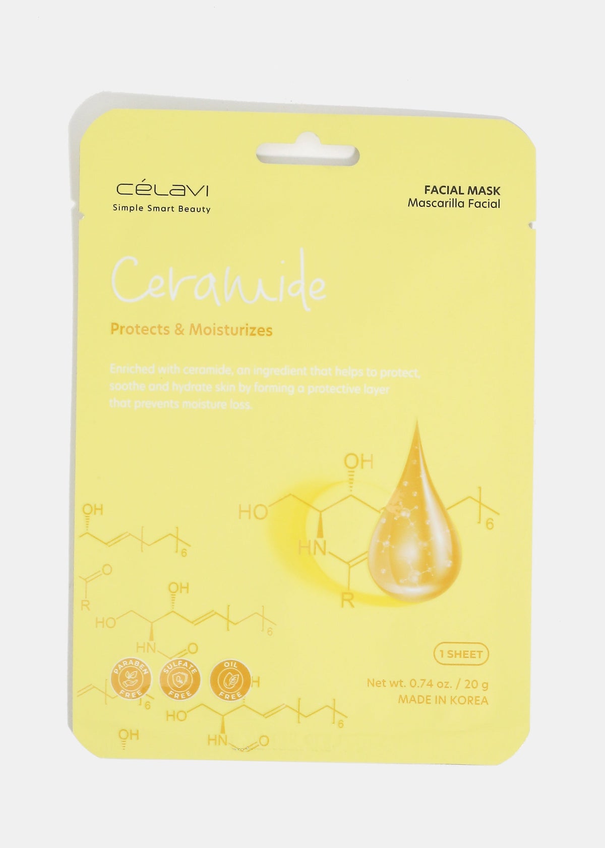 CEV Ceramide Sheet Mask