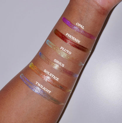 Pluto Chroma Gloss (Turquoise/Pink) - Multichrome Lip Gloss - Glisten Cosmetics