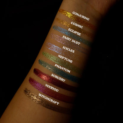 Neptune Chroma Magic (Green/Gold) - Liquid Eyeshadow - Glisten Cosmetics