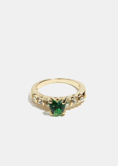 Heart Rhinestone Ring
