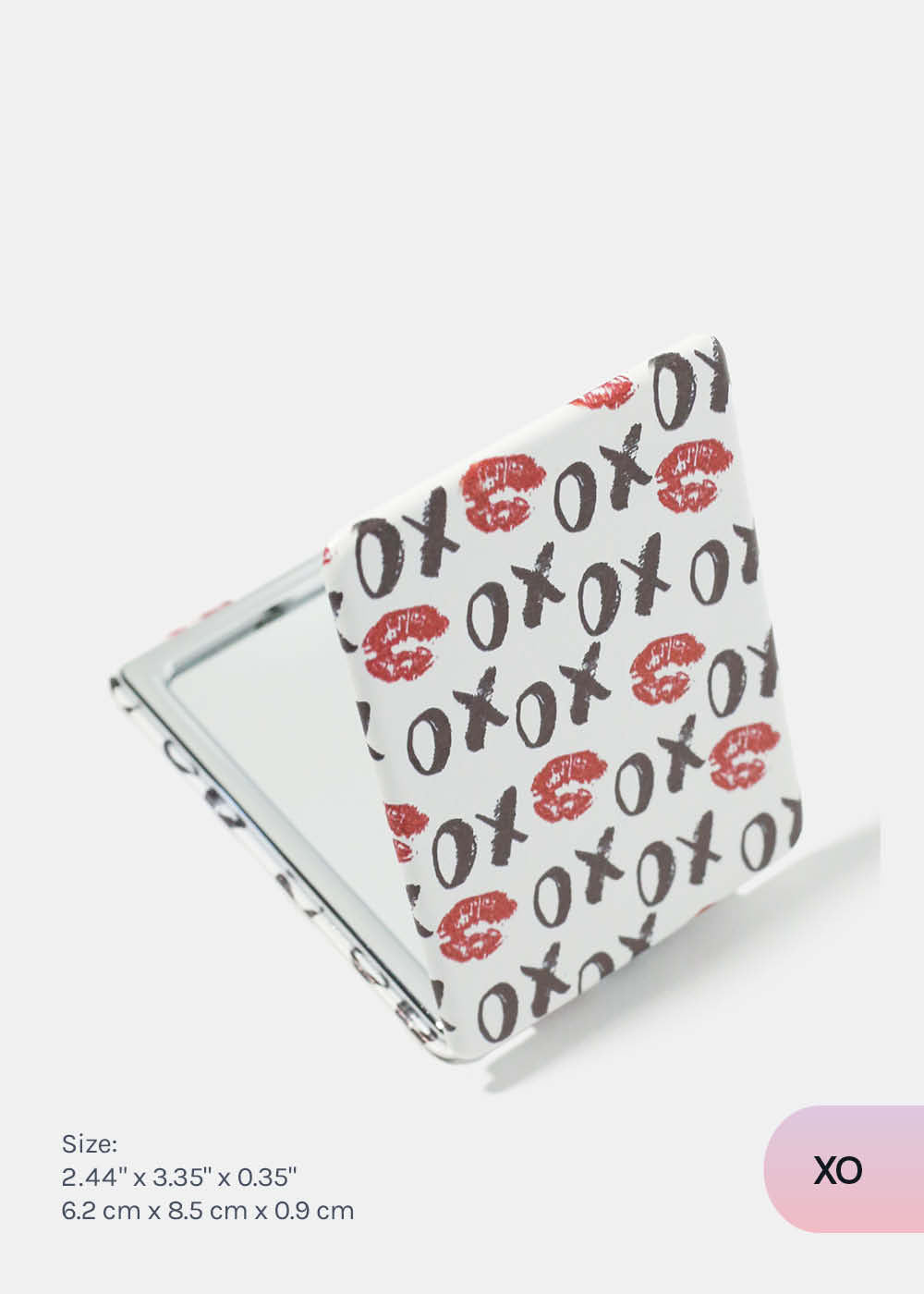 AOA Paw Paw Magnifying Double-Sided Compact Mirror - Rectangular