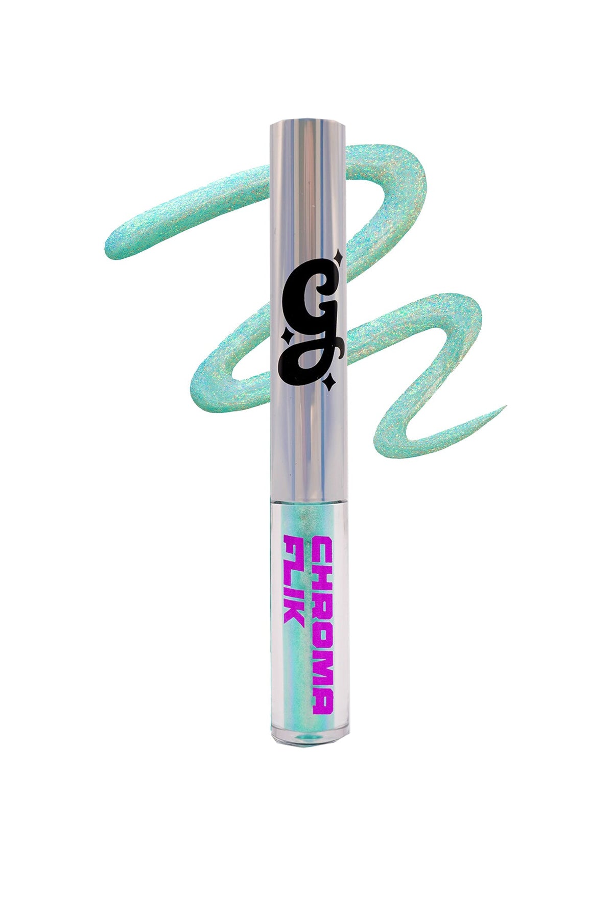 Seabreeze Chroma Flik (Teal/Silver) - Liquid Liner - Glisten Cosmetics