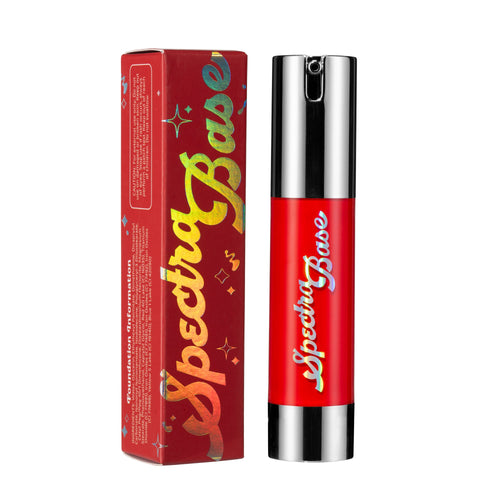 Red Spectra Base - Colourful Foundation - Glisten Cosmetics