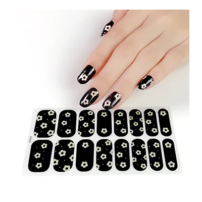 Candied Nails - Nail Sticker - Glow in the Dark Daisy