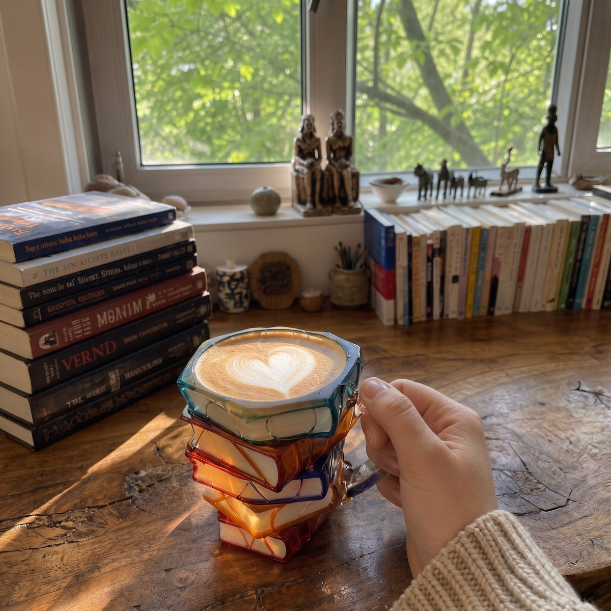 PAXMIO™ - The Stacked book design Mug