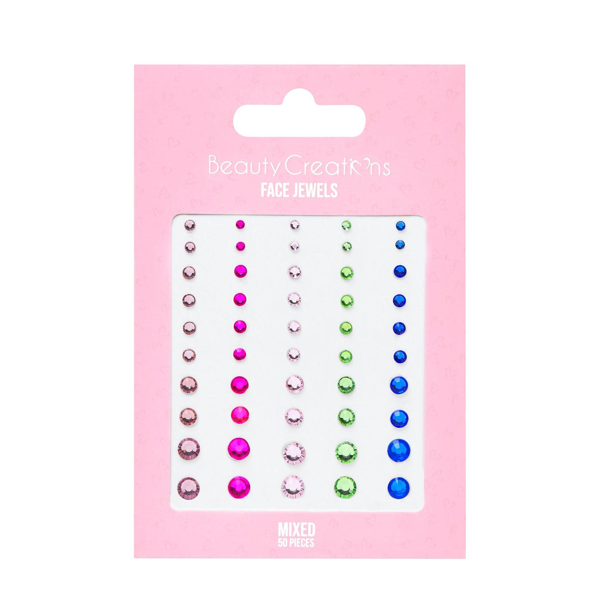 Mixed Color Face Jewels