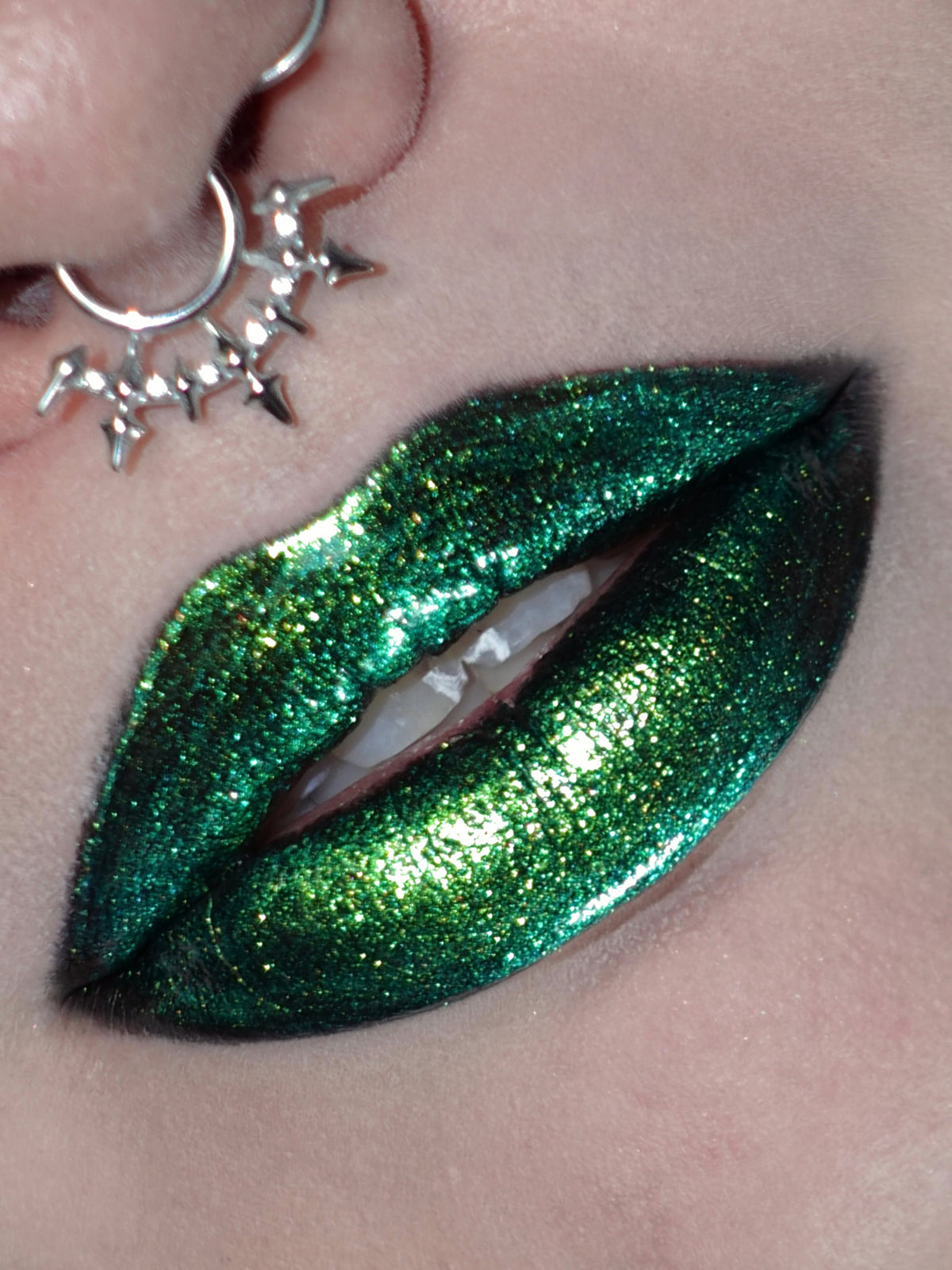 Pluto Chroma Gloss (Turquoise/Pink) - Multichrome Lip Gloss - Glisten Cosmetics