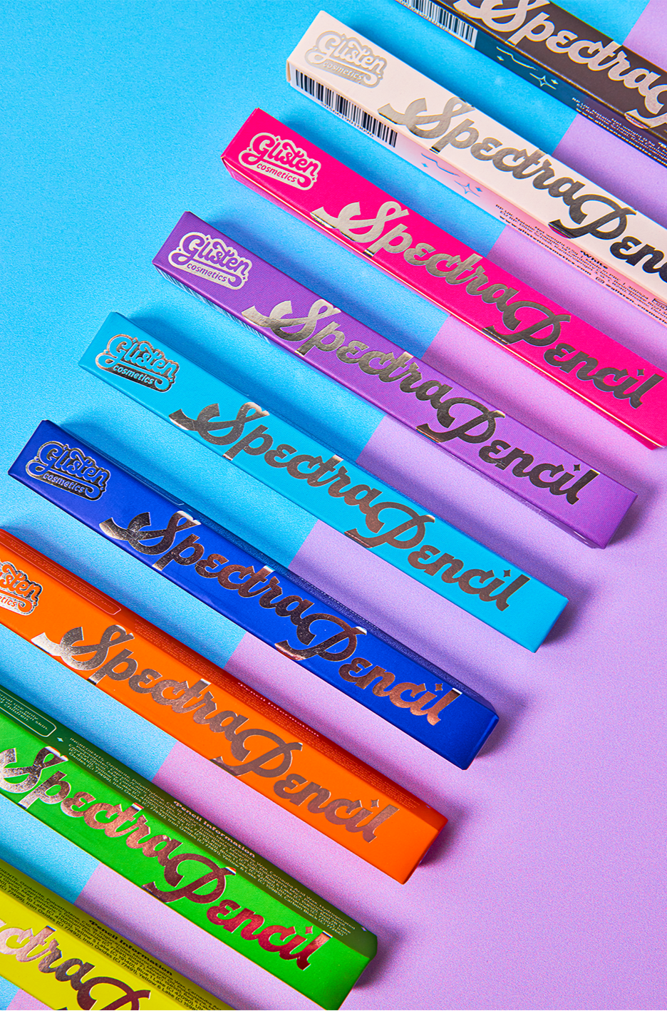 Red Spectra Pencil - Colourful Pencil - Glisten Cosmetics