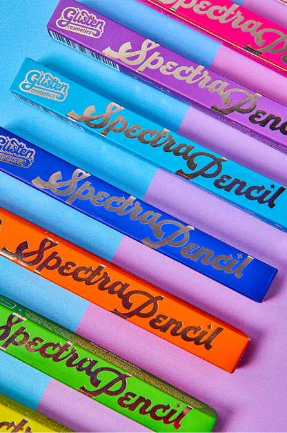 Black Spectra Pencil - Colourful Pencil - Glisten Cosmetics