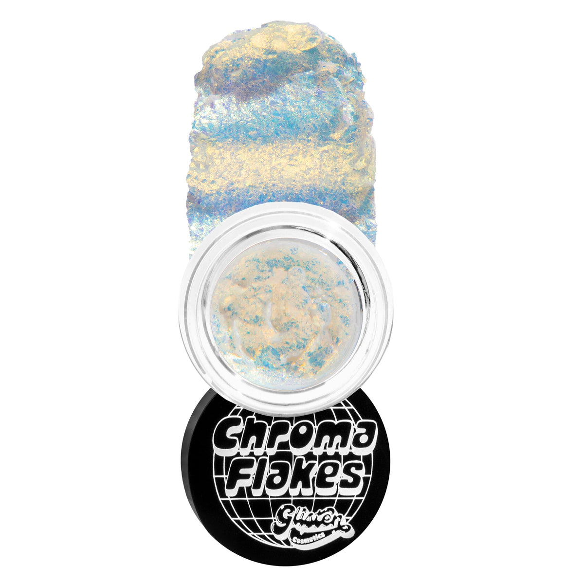 Stardust Chroma Flakes (Gold/Blue White) - Duochrome Pigment - Glisten Cosmetics
